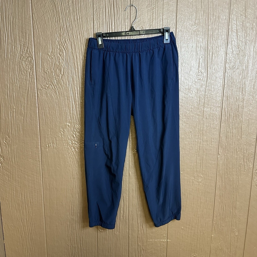 Outdoor Voices Cropped Navy‎ Blue Joggers Sz S Lightweight Athleisure Loungewear